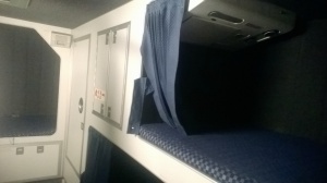 There are beds in the belly of an Airbus 330