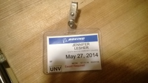 From the best aviation day ever - invited to a Boeing award ceremony and 787 tour