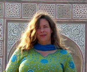 Jennifer Lesher in Agra